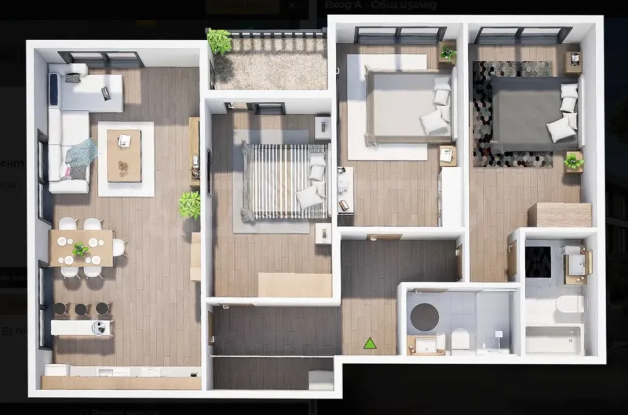 Spacious 3-bedroom Apartment in Plovdiv, BG - Image 2