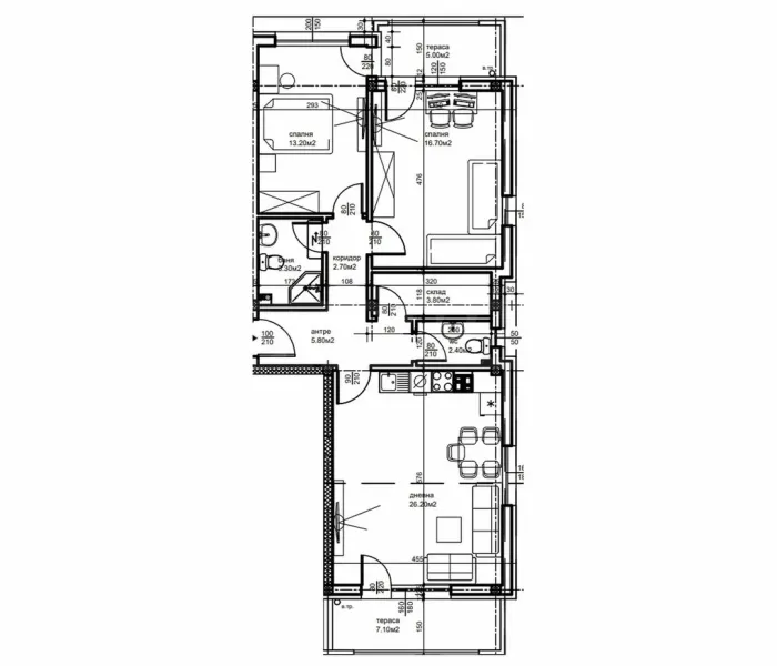 Spacious 3-Bedroom Apartment in New Plovdiv Complex - Image 5