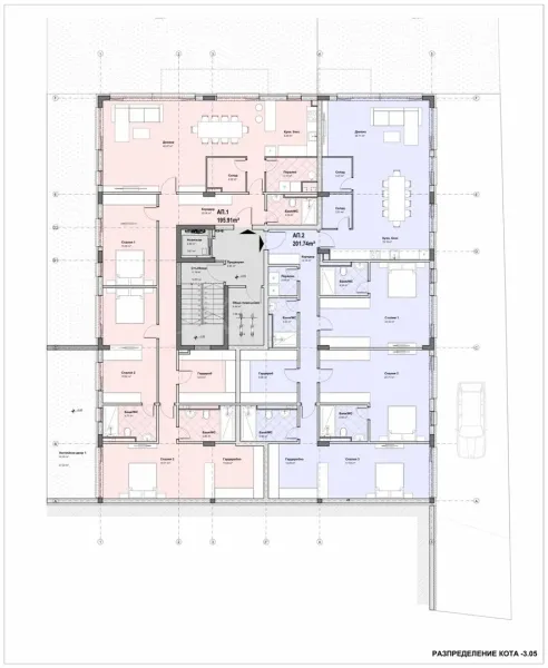 Spacious Family Apartment: Garden, Cinema Center Views - Image 3