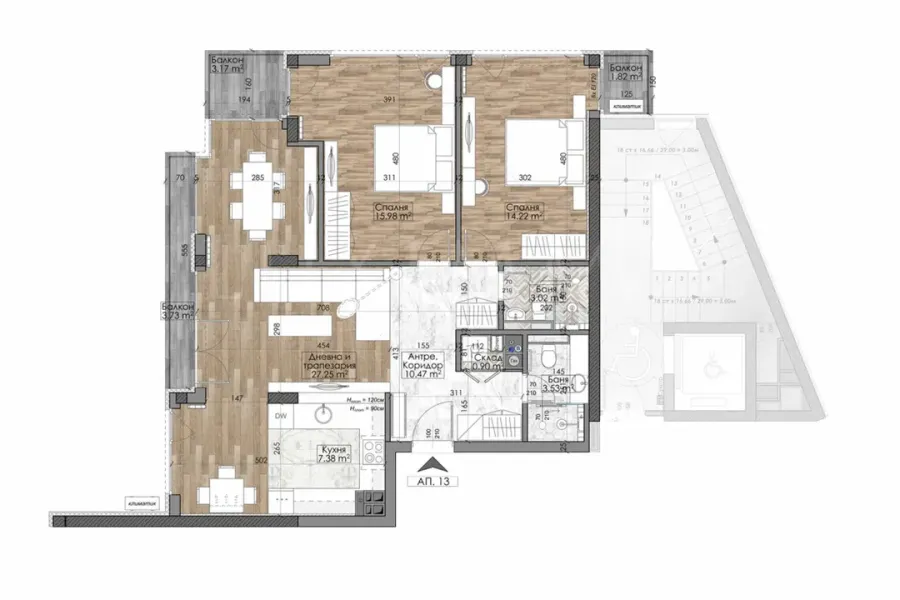 Modern Apartment Near Bulgaria Mall - Sofia - Image 3