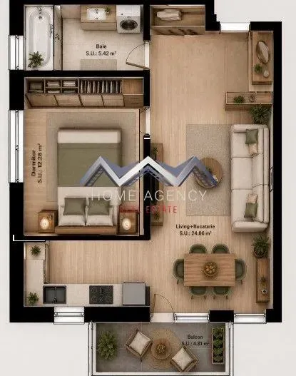 Spacious 2-Bedroom Apartment in Otopeni with Parking - New Development - Image 1