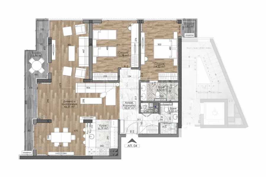 Spacious Apartment Near Bulgaria Mall, Sofia - Image 2