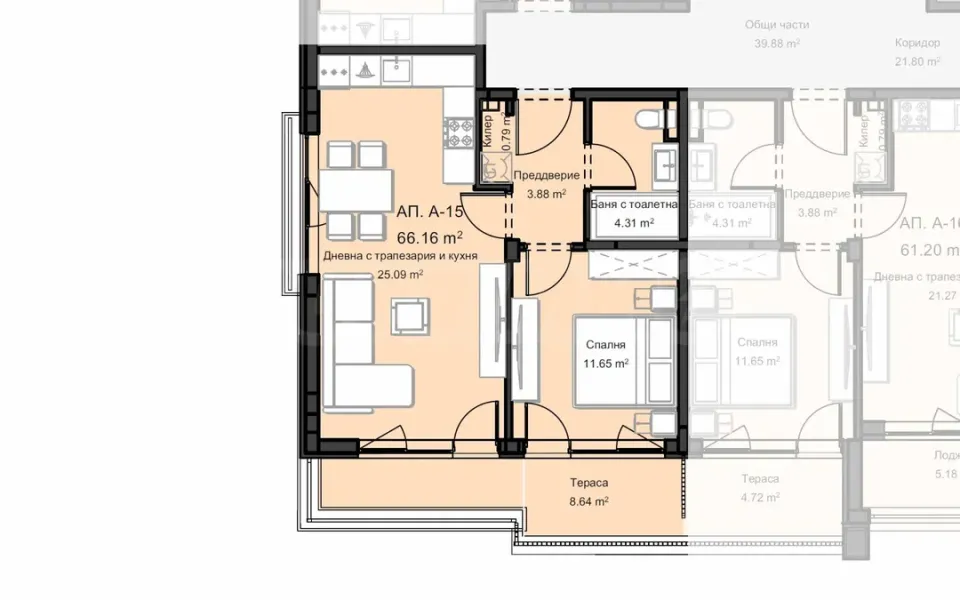 Modern 2-Bedroom Apartment in Plovdiv, Bulgaria - Image 5