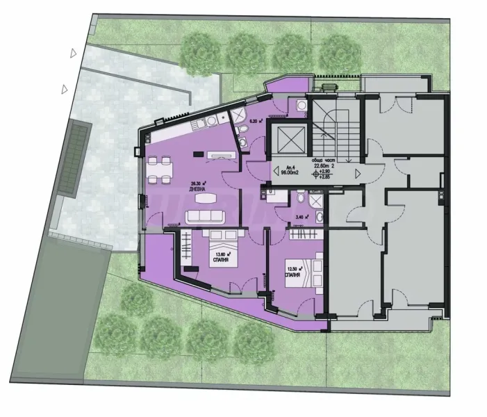 Stylish apartment near Boyana Residence - Image 4
